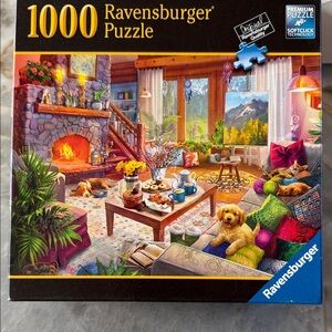Ravensburger Vibrant Living Room 1000-Piece Puzzle